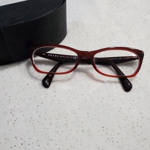 Red Prada glasses
